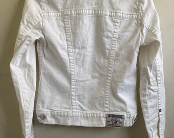 True Religion 00's Y2K Vintage Denim Jacket. - Mahalo vintage