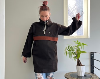 The ANORAK Sewing Pattern [a Low waste design for sizes 00-32, Unisex]