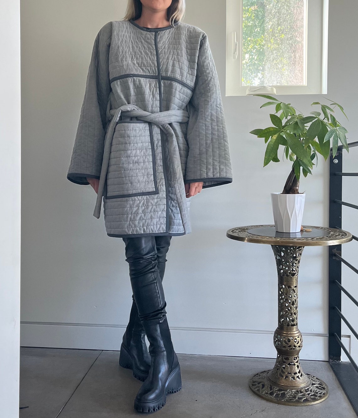 The Modern Bog JACKET Sewing Pattern a Minimal Waste Design Etsy