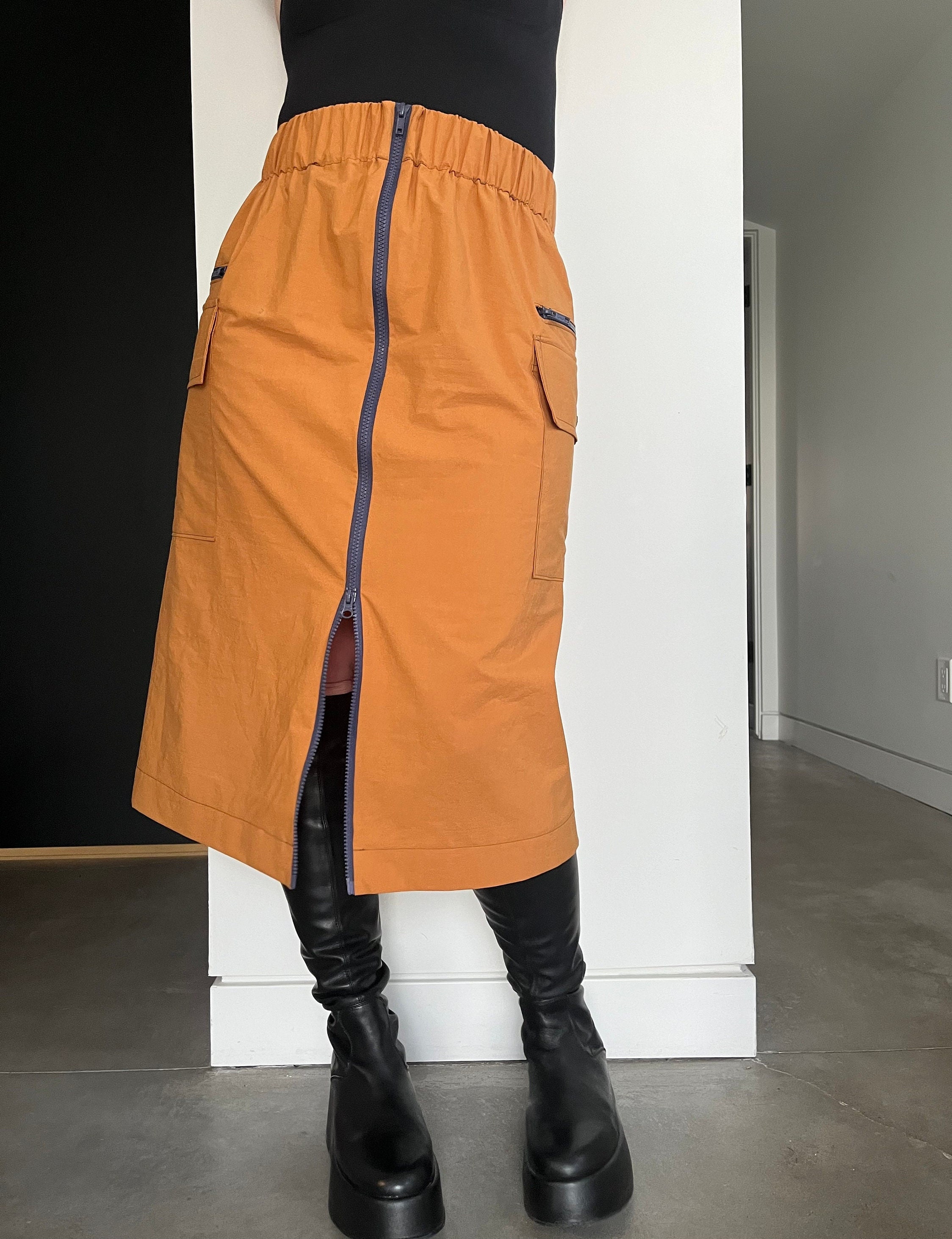 【NONCODE】Ribe Cargo Long Skirt SALE) RIVE CARGO LONG SKIRT - 논코드