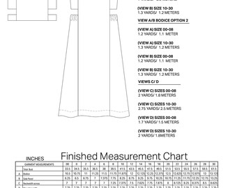 Leeloo Sewing Pattern A Sleeveless Dress And Top Etsy