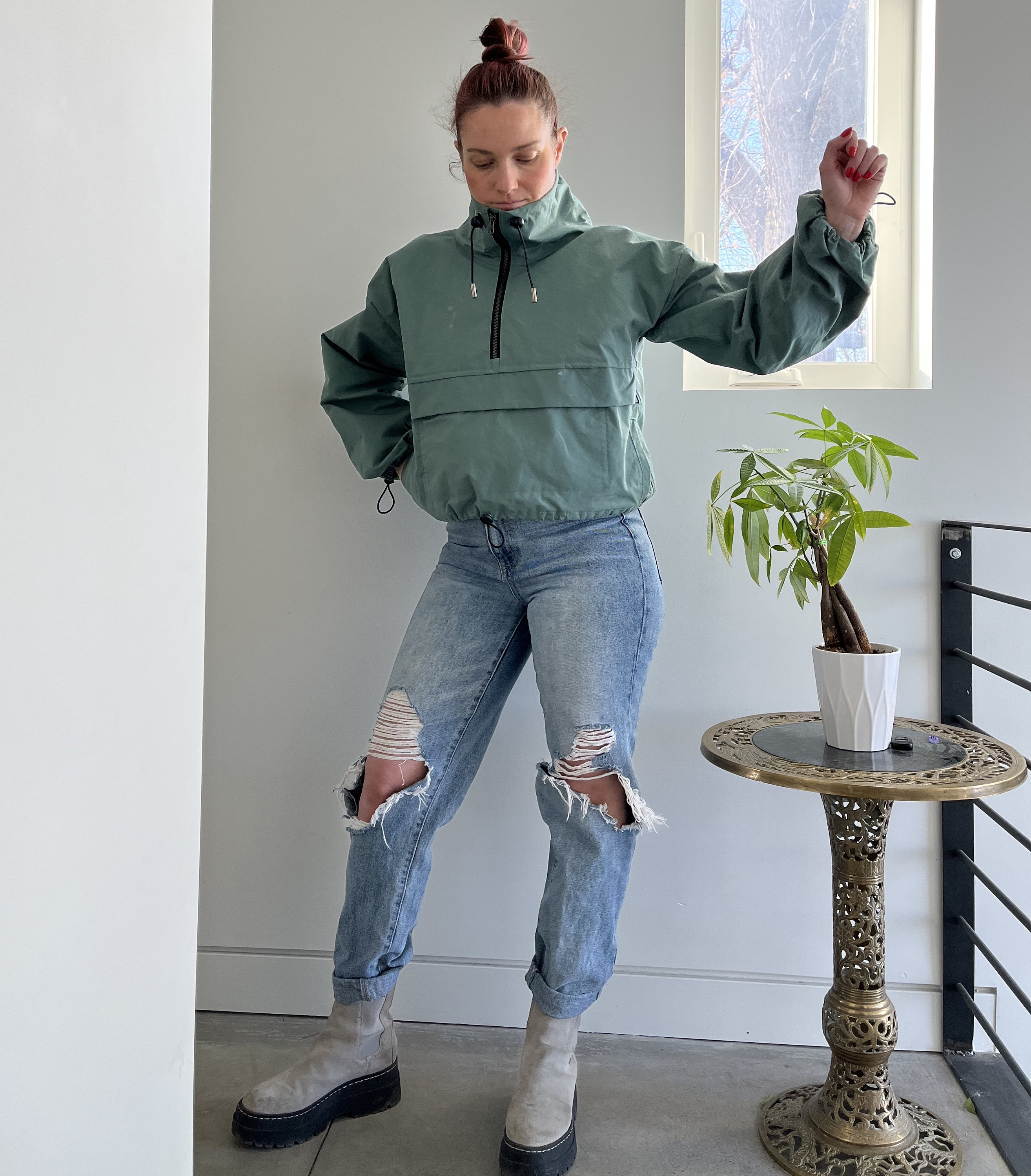 [WV PROJECT]★STUFFLE ANORAK Unisex Upcycled Anorak Jacket - Made For The People