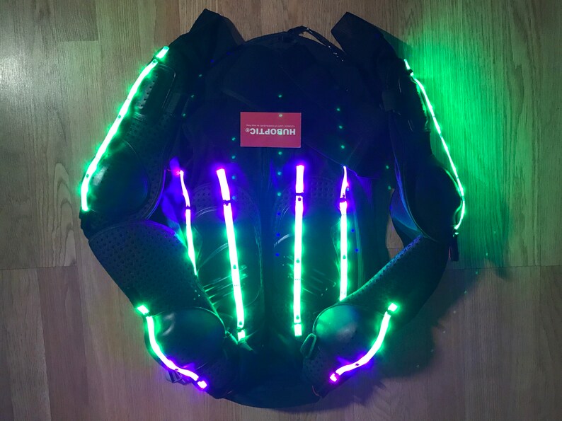 LED Jacket Customization Hoodie Led Clothing Props Light Up Etsy