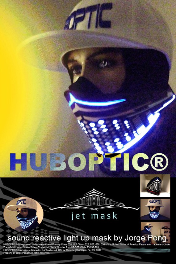 Masque réactif sonore Masque LED Masque DJ DJ pour Etsy