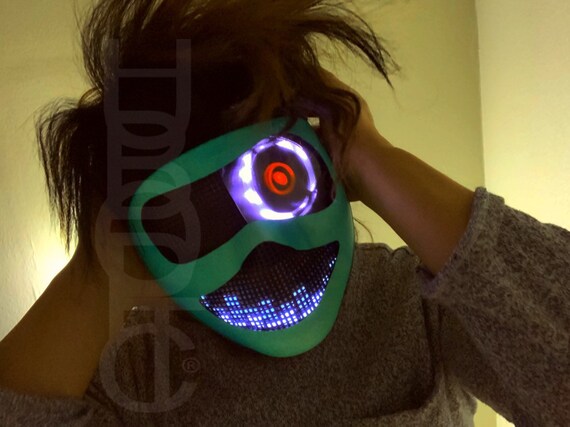 Glow in Dark NFT Dj Mask Meta Custom 