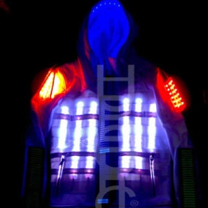 Tron store led jacket