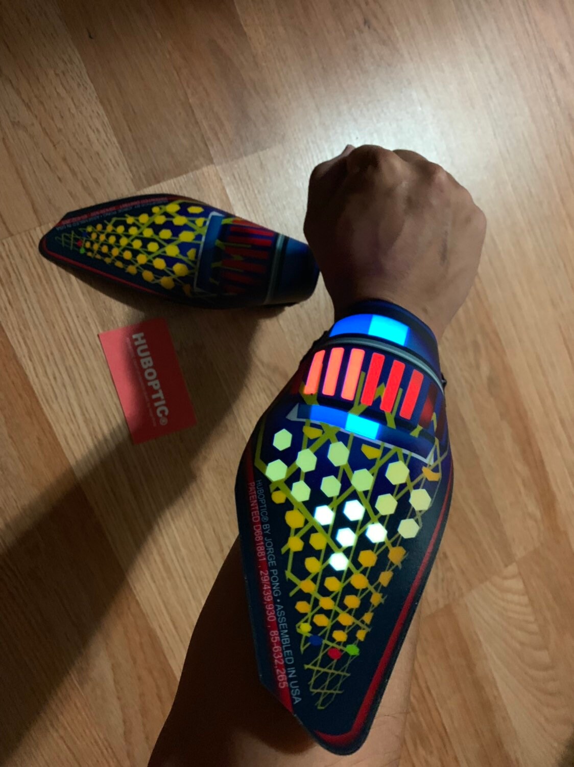 LED Sleeves Robot Arm Sleeves Pair Sound Reactive Sleeves Etsy