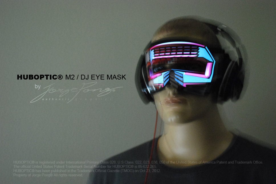 Robot Mask M2 Light Up Mask for Futuristic Robot Costume