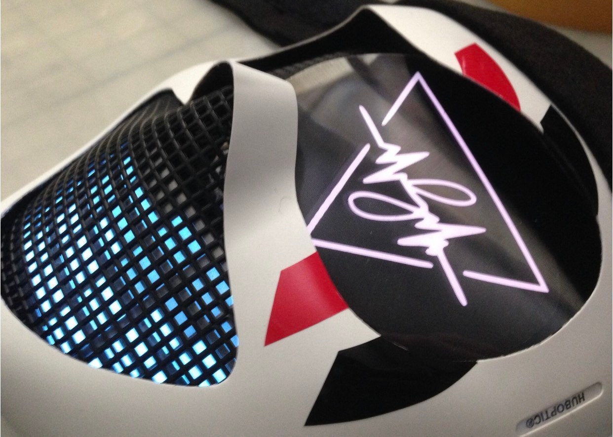 Custom Mask / Helmet LED Sound Reactive Helmet DJ Mask Head Etsy