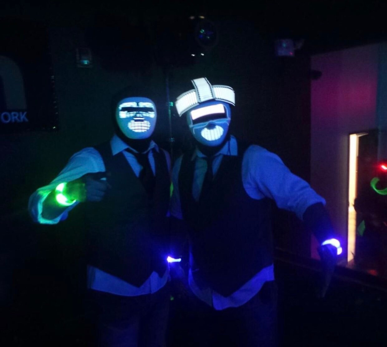 Custom Mask / Helmet LED Sound Reactive Helmet DJ Mask Head Etsy