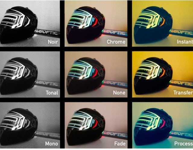 Light Up Helmet Stg1 HUBOPTIC® Helmet Sound Reactive illuminated Helmet