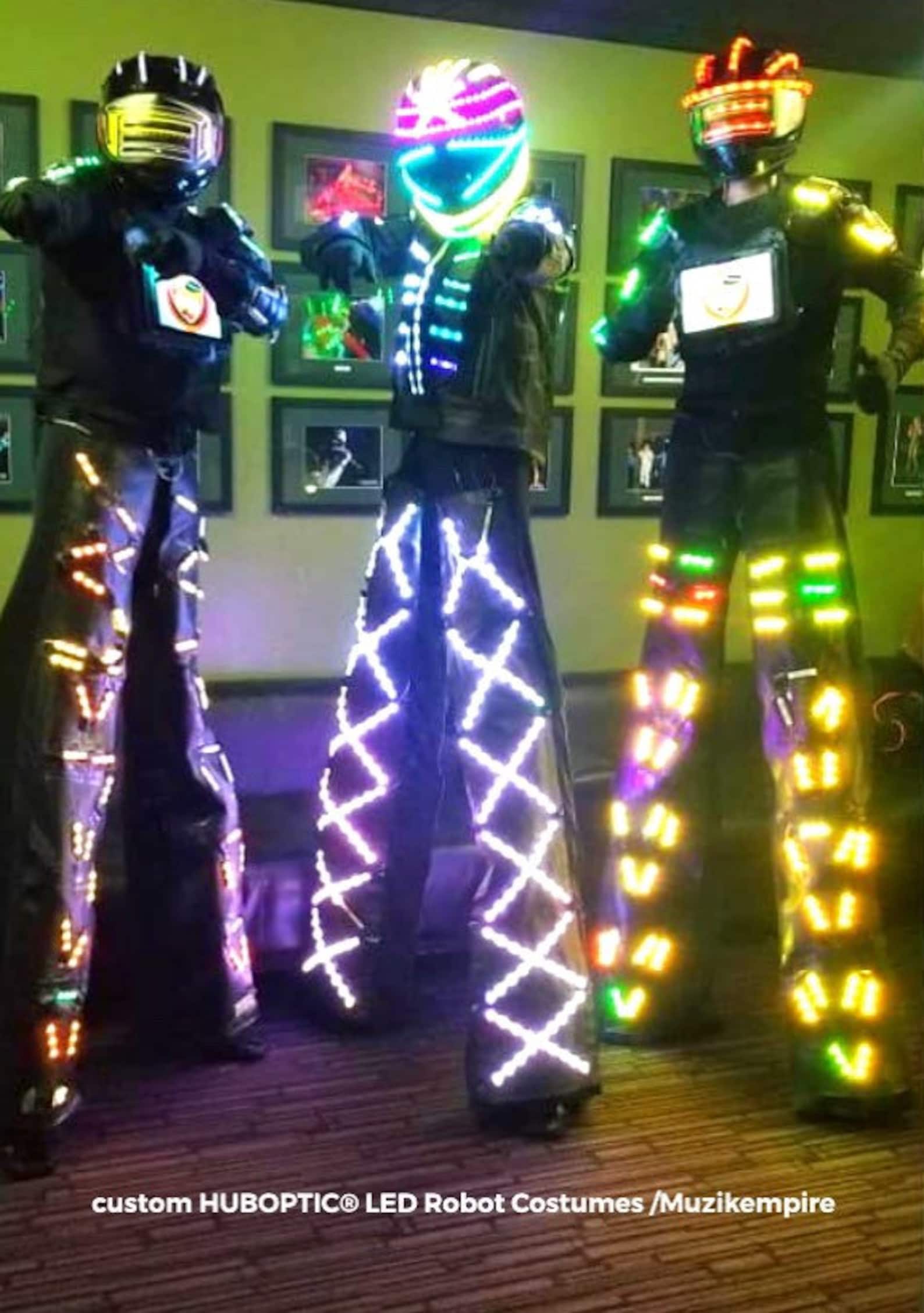 LED Lighting for Props Cosplay Stilt Lights Multi-colors Cyber | Etsy