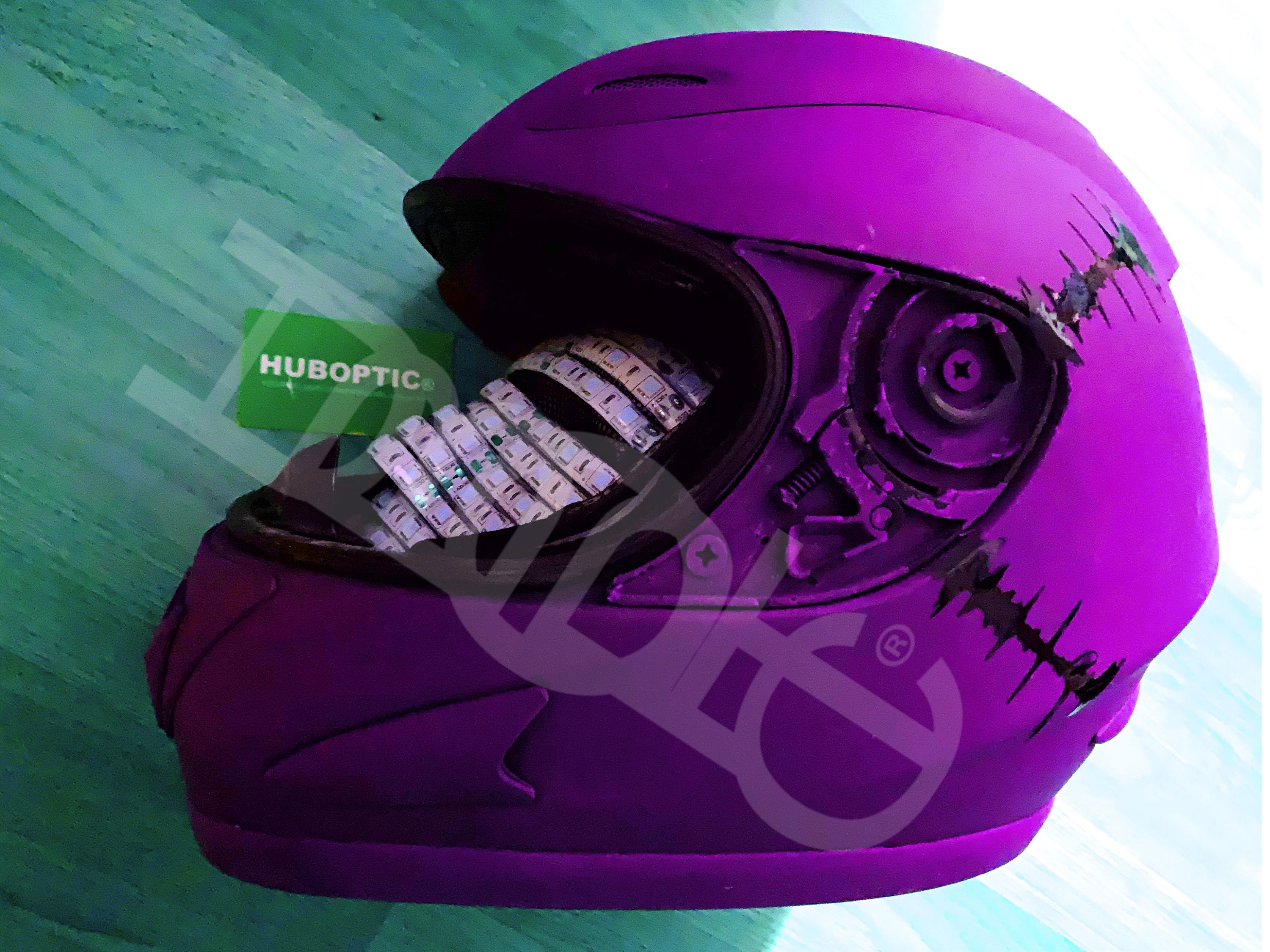 HUBOPTIC® DJ Helmet NFT Robot Meta Immortal V21 Meteorlizer Fx Etsy