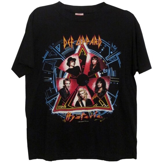Vintage Def Leppard 1988 Hysteria T-Shirt / Def L… - image 2
