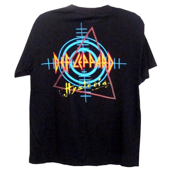 Vintage Def Leppard 1988 Hysteria T-Shirt / Def L… - image 4
