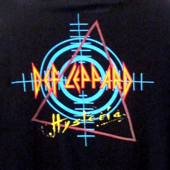 Vintage Def Leppard 1988 Hysteria T-Shirt / Def L… - image 5