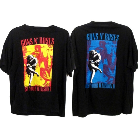 Vintage Guns N Roses 1991 T-shirt / Guns N Roses Use Your