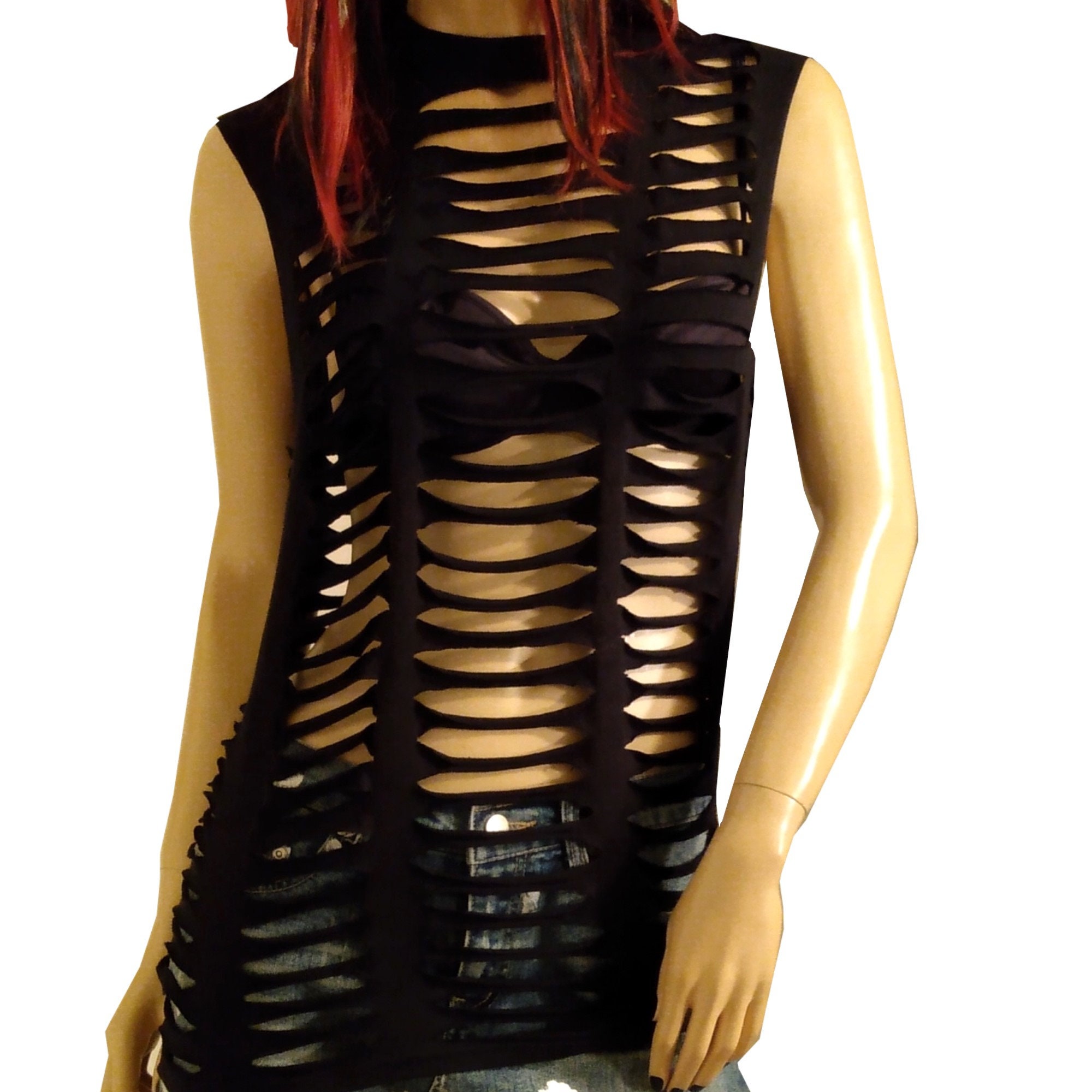 sexy torn clothes 100cm Silicone Sex Fashion Doll Realistic Advertisement sex novelty  Mannquin main image 1