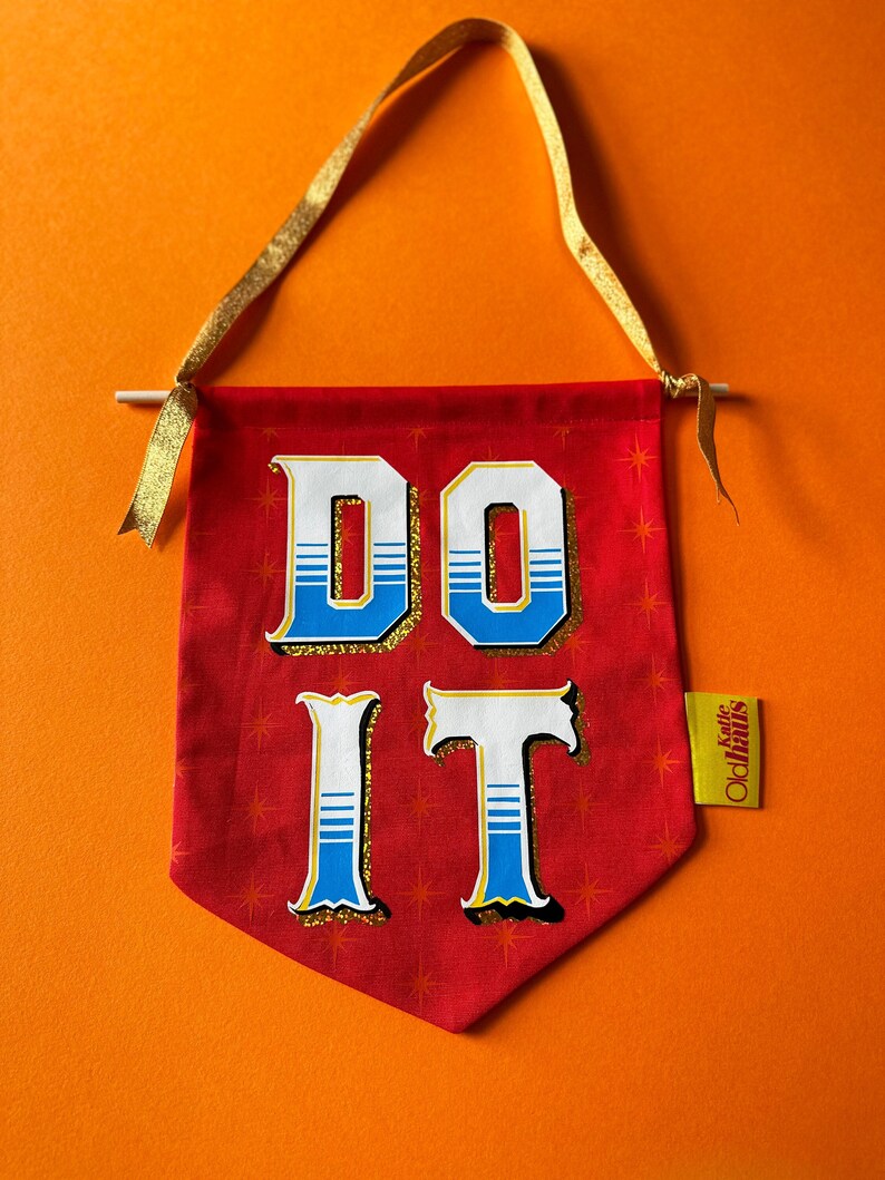DO IT Fabric Wall Hanging image 1