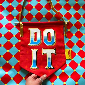 DO IT Fabric Wall Hanging image 6