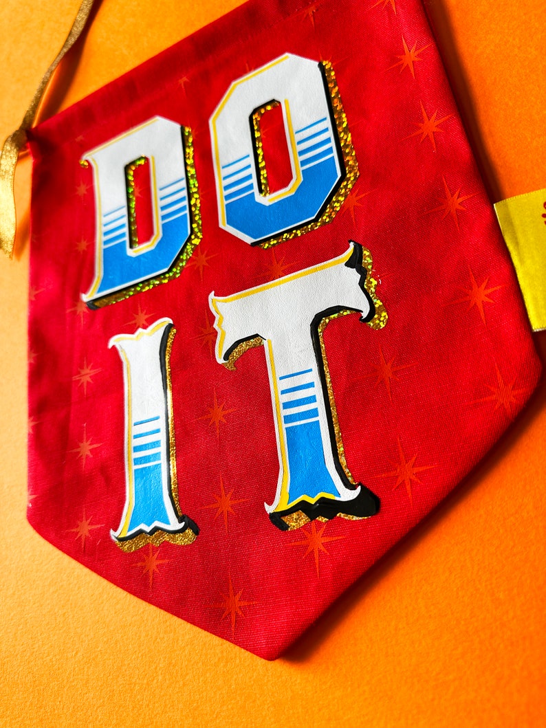 DO IT Fabric Wall Hanging image 9
