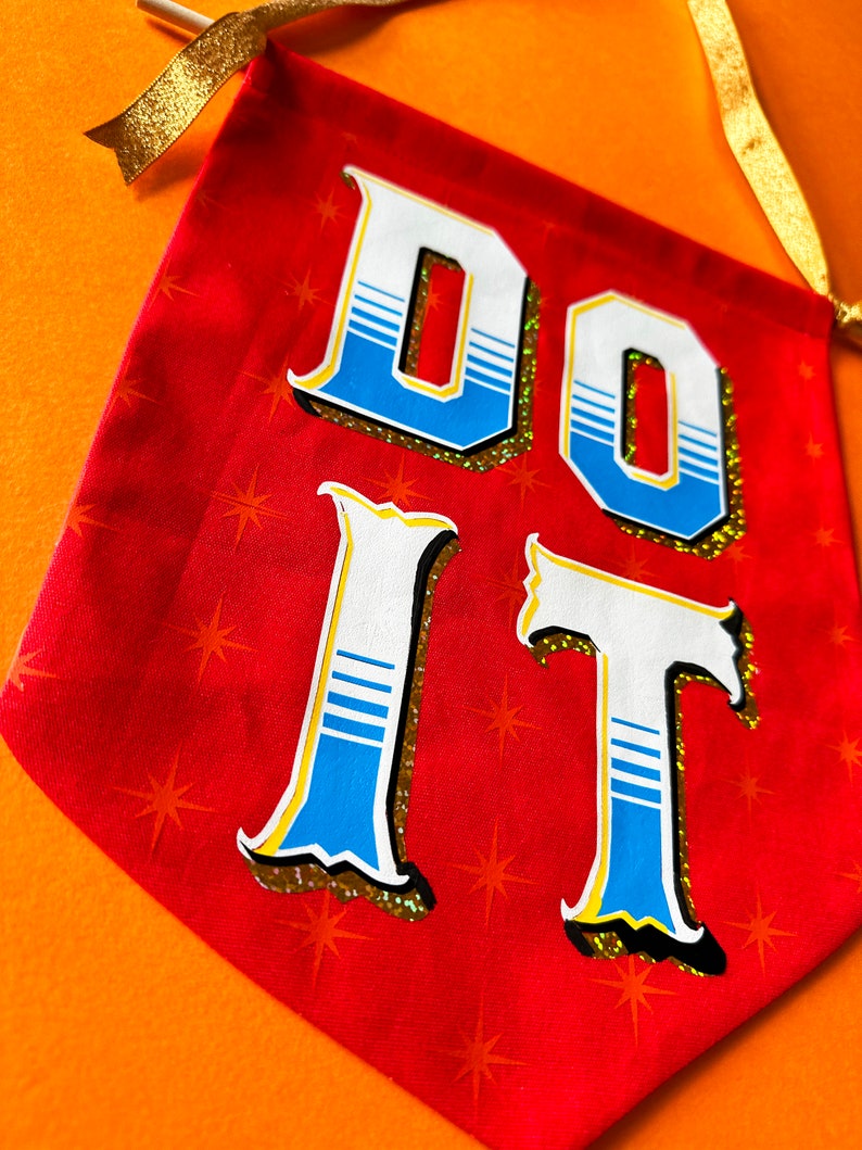 DO IT Fabric Wall Hanging image 8