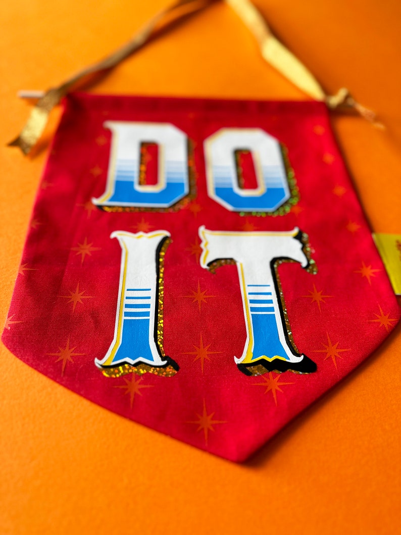 DO IT Fabric Wall Hanging image 4