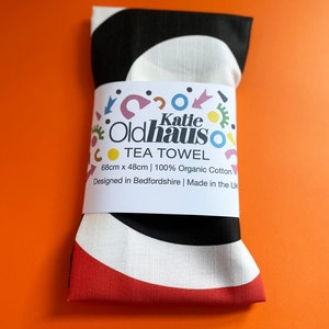 Retro Sixties Print Tea towel image 10