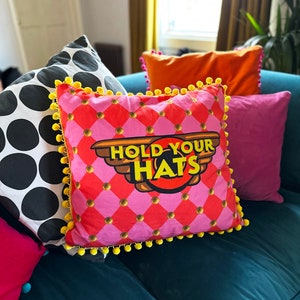 Fairground Harlequin Hold Your Hats Cushion zdjęcie 6