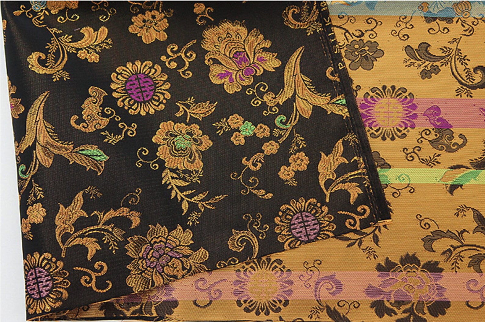Korean Traditional Pattern Fabric for KPOP Hanbok Dress Cloth Etsy
