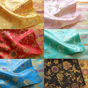 Korean Traditional Pattern Fabric for KPOP Hanbok Dress Cloth Table Cloth For Dol Baby First Birthday 1YD