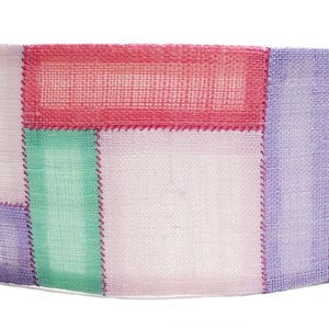 2er Set Tischdecke Serviettenringe Traditionelles koreanisches Patchwork mit Ramie-Stoffen