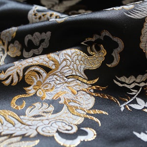 Korean Traditional Dragon Pattern Fabric for Hanbok Dress Table Cloth ...
