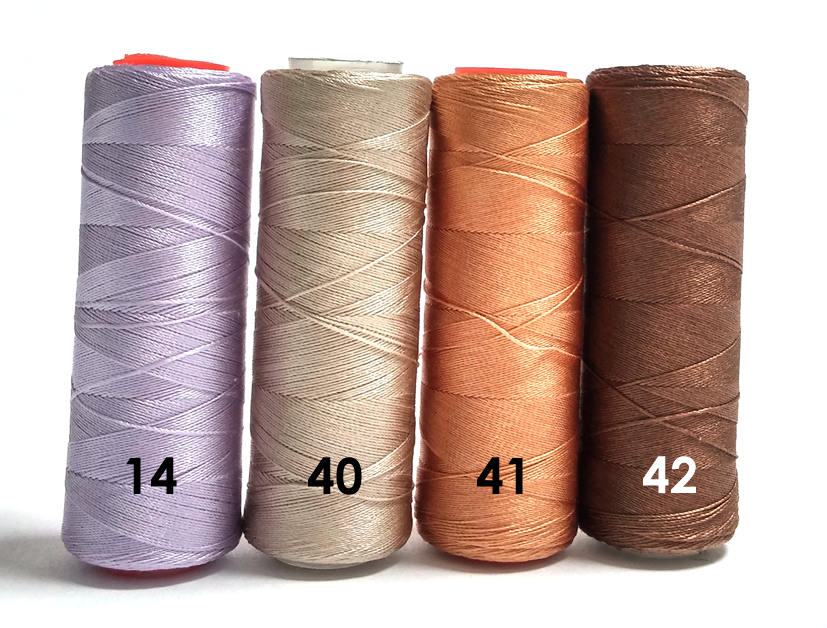Set of 6 Silk Threads 100 Pure Silk Threads 200 meters 219 YD Etsy