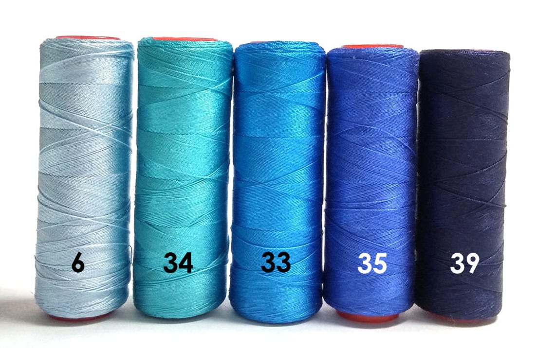 Set of 6 Silk Threads 100 Pure Silk Threads 200 meters 219 YD Etsy