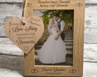 Vintage Distressed Cream Heart Just Married Wooden Hanging Sign Plaque Wedding