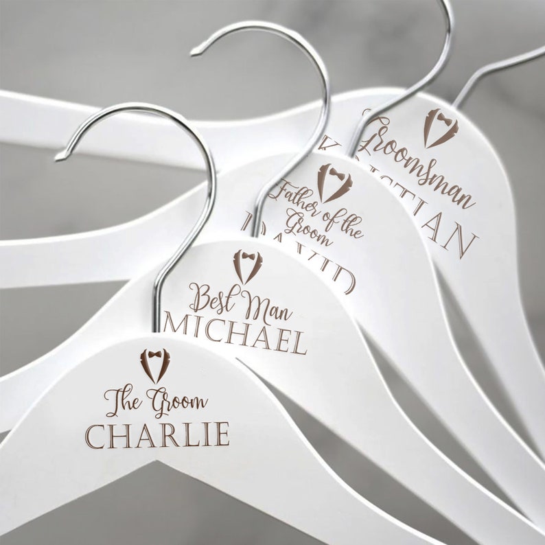 Personalized Groom Hanger Personalised Engraved Coat Hanger Etsy