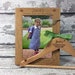 Personalised First Day at School Photo Frame & Uniform Hanger - Engraved Personalized First Day at Preschool or Nursery Gift Keepsake 