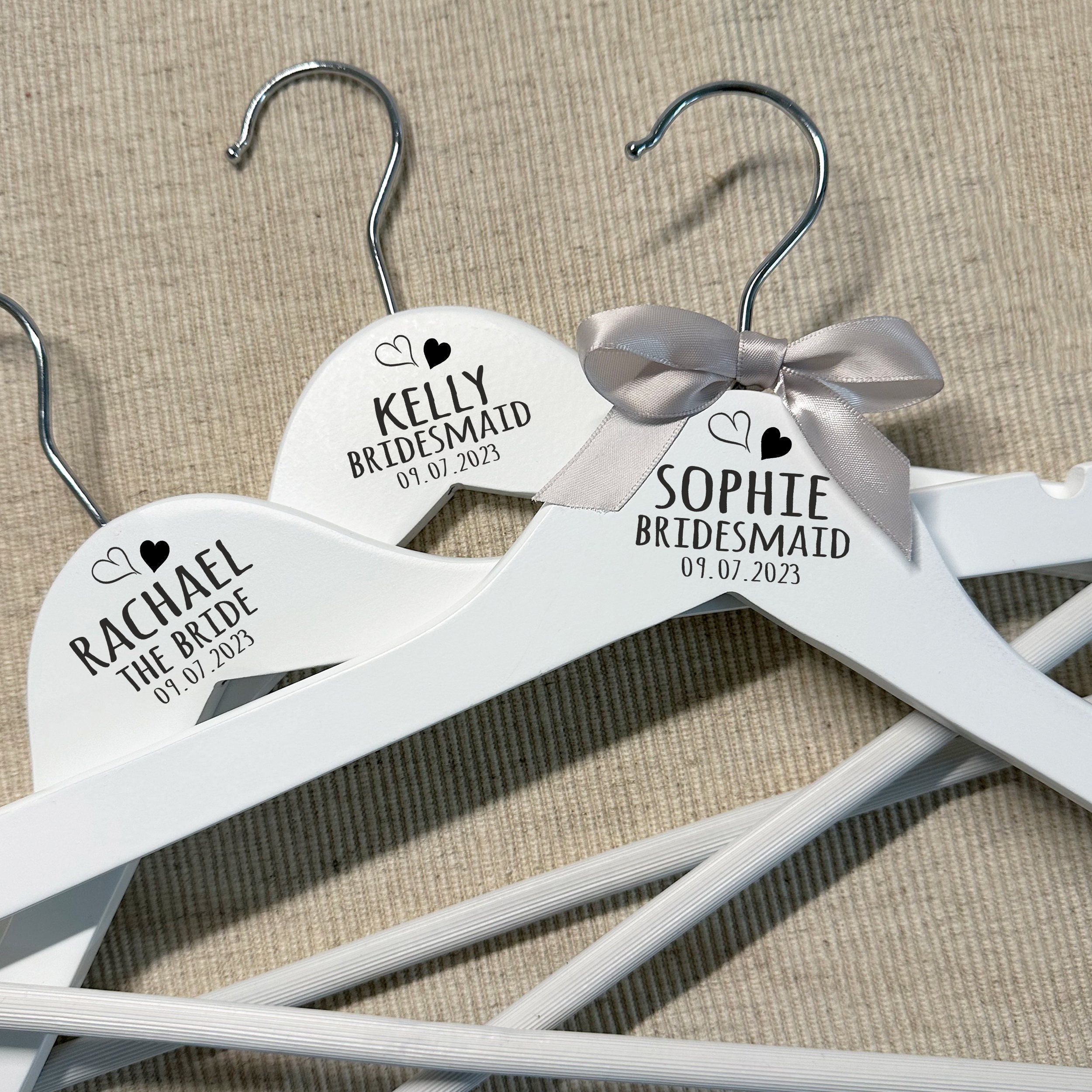 Perchas de boda, perchas personalizadas para vestido de novia, accesorios  para novia, perchas de madera grabadas, fiesta nupcial -  España