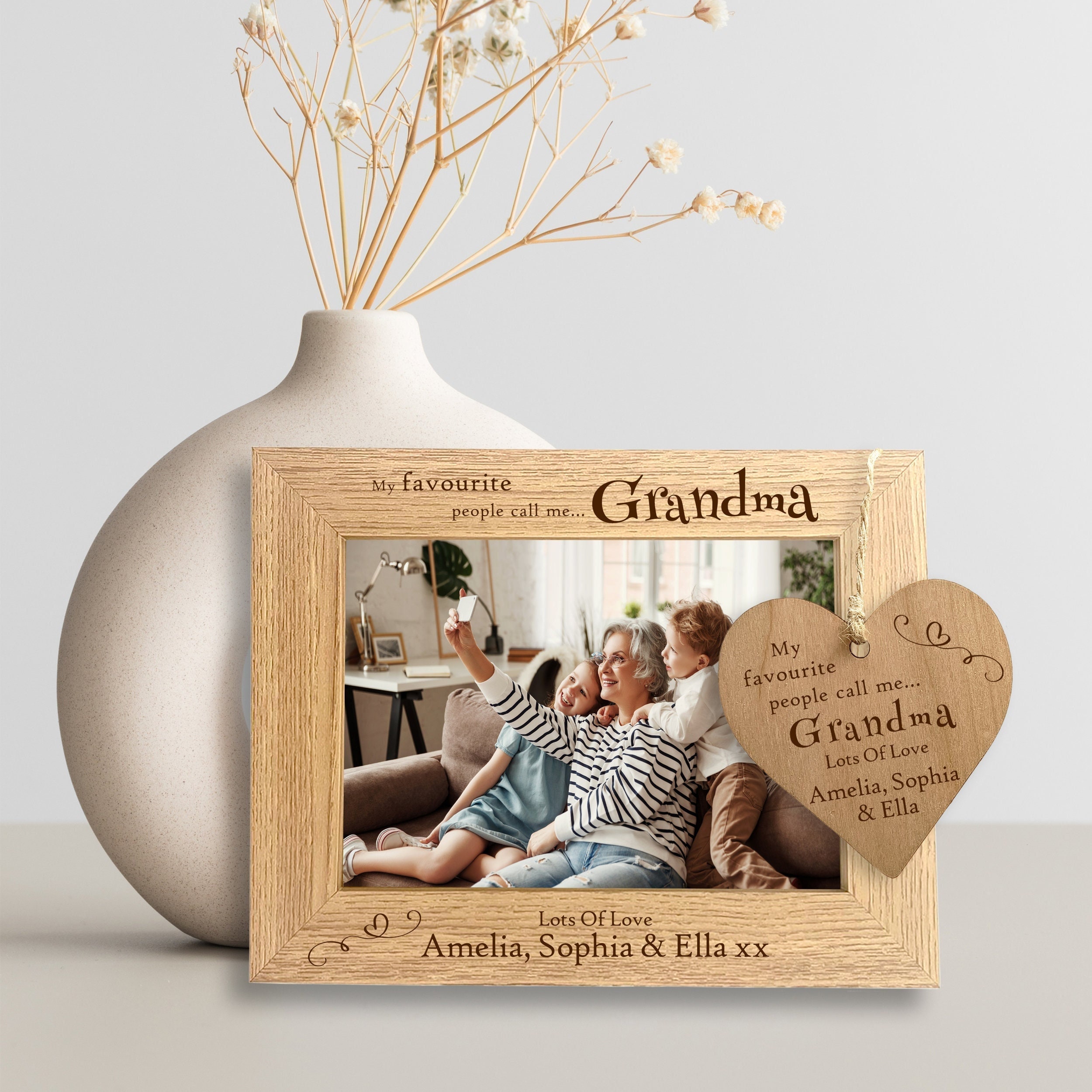 IHEIPYE Cadre photo échographique pour grand-mère – Cadeau d'annonce de  bébé – Cadre pour grand-mère – Cadeau d'annonce de grossesse pour  grand-mère, cadeau « Soon To Be Grandma See You Soon »