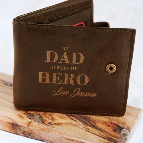 personalised wallet fathers day