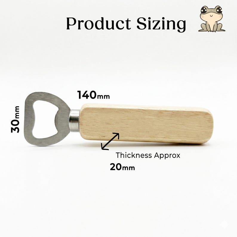 Personalized Wooden Bottle Opener, Groomsmen Gift image 5