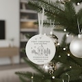 First Christmas in New Home | Personalised First Home Hanging Xmas Ornament | Tree Decoration product logo