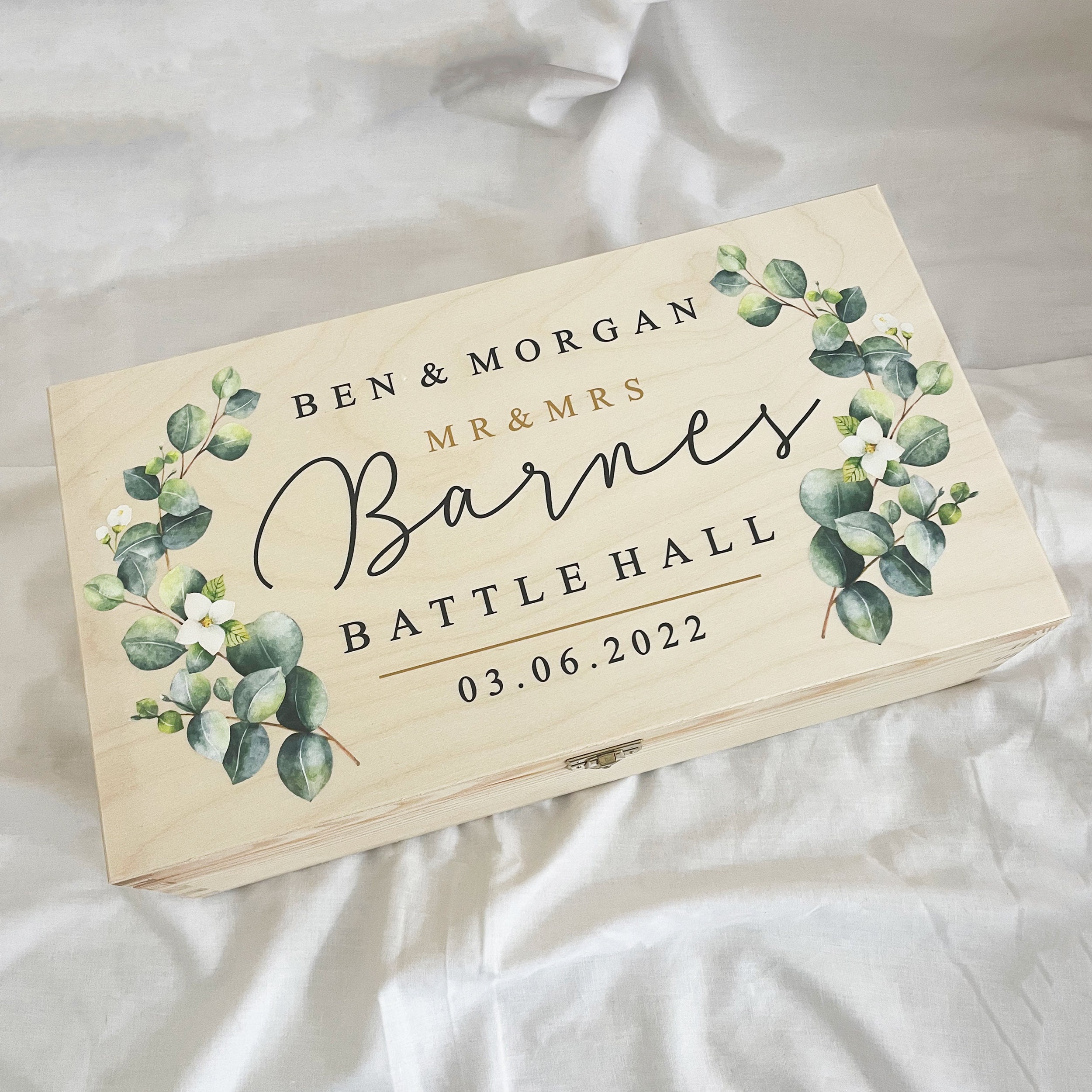 Wedding Gift Personalised Wedding Day Memory Box Etsy UK