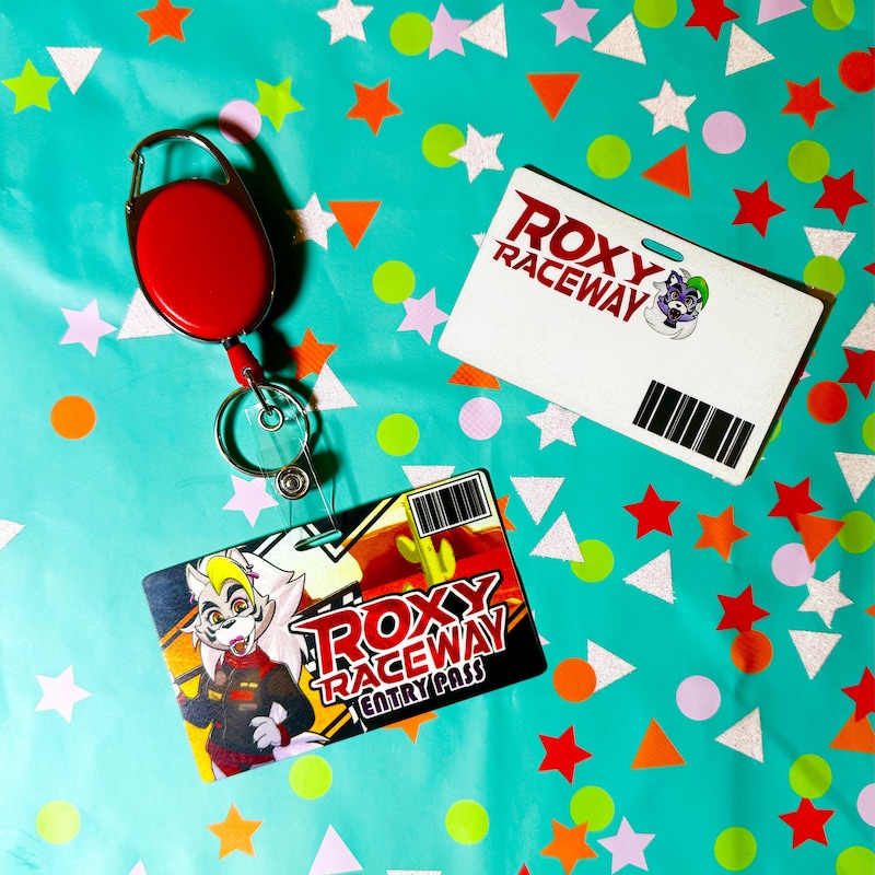 Fnaf Roxy Raceway Merch Roxy Costume Cosplay Five Nights at Freddy's - Etsy