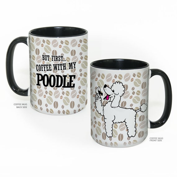 poodle coffee mugs