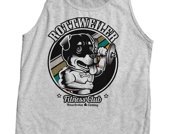 Rottweiler Shirt- Men's Gym Tank Top