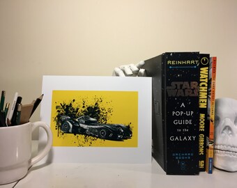 Batmobile Print