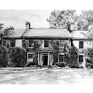 Pen and Ink House Portraits