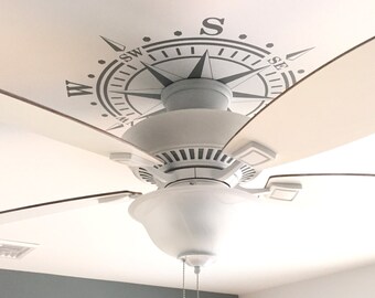 Items Similar To Nautical Ceiling Medallion Compass Rose